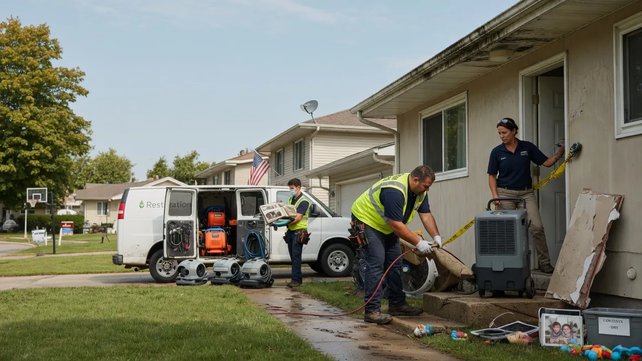 Water Damage Restoration in Riverside, CT near me